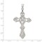 Sterling Silver INRI Cross Pendant Religious Jewelry 62mm x 31.4mm